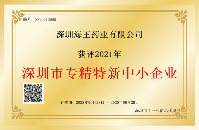 深圳市專精特新企業證書.png